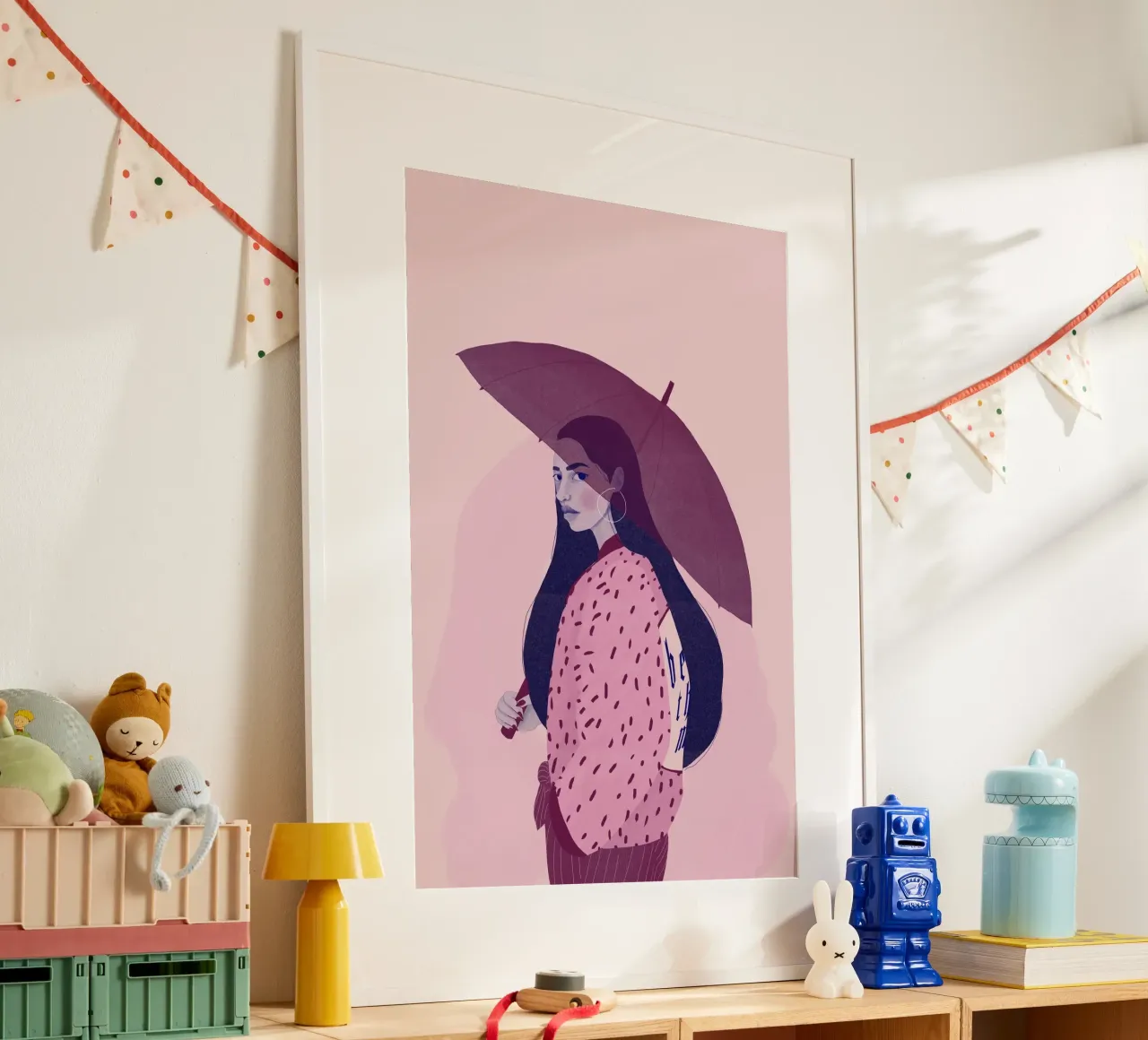Veronika Grenzebach - Ombrello poster con telaio in alluminio da The Artcircle
