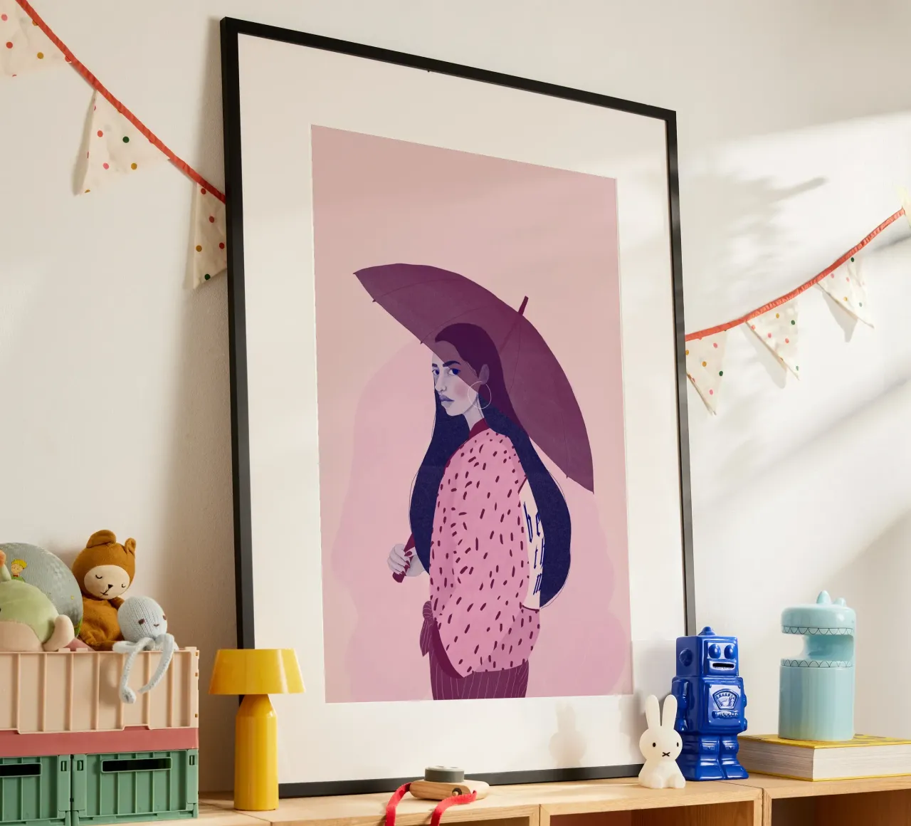 Veronika Grenzebach - Ombrello poster con telaio in alluminio da The Artcircle