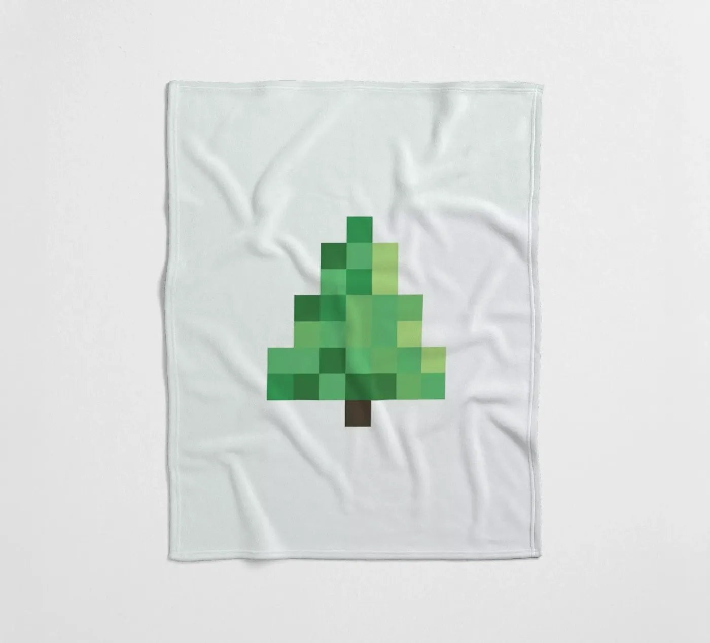 Pixel Tree Fleecedecke von Studio One