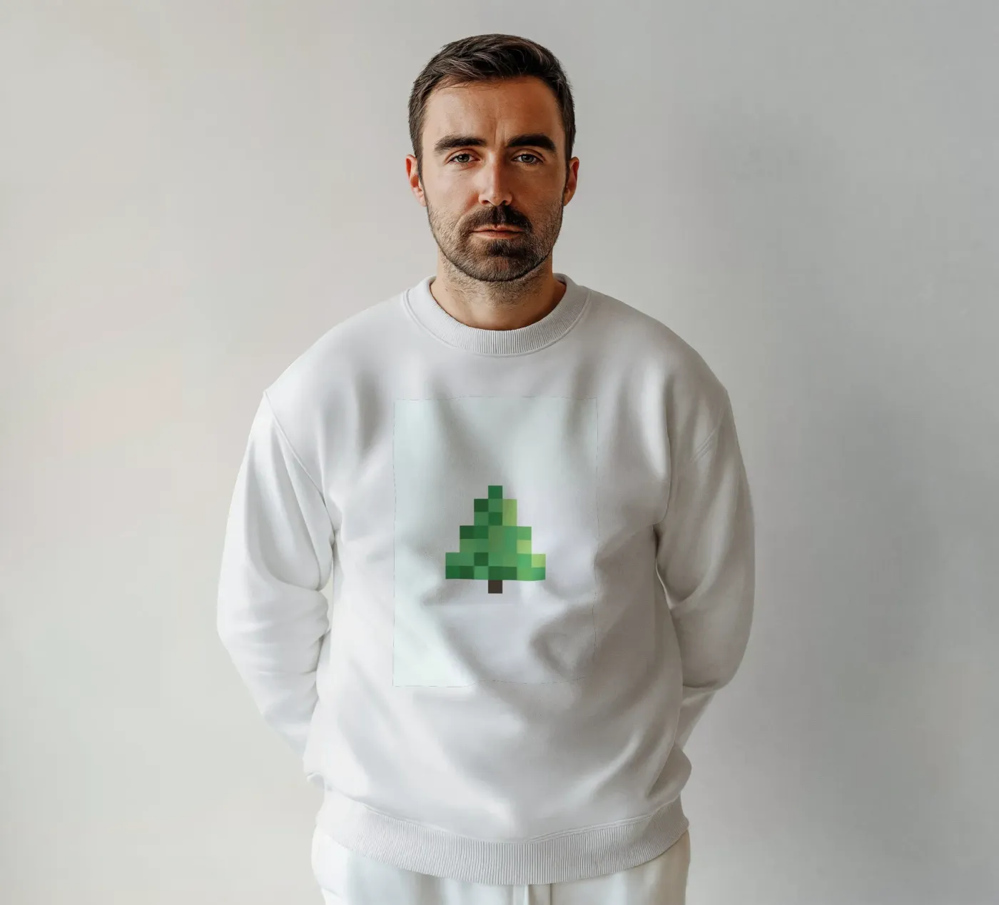 Pixel Tree felpa da Studio One