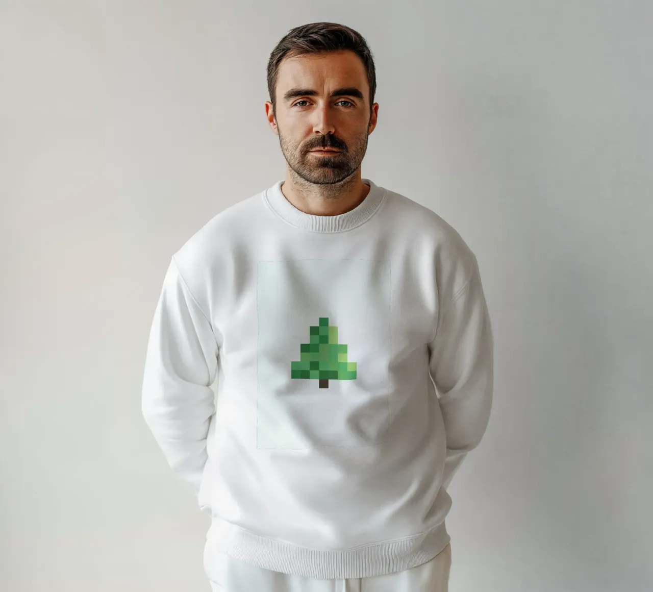 Pixel Tree felpa da Studio One