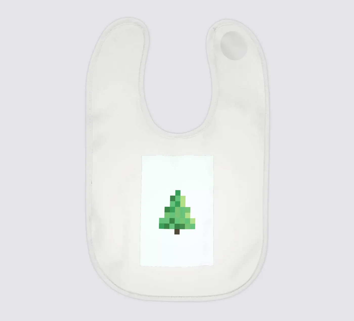 Pixel Tree baby slabbetje van Studio One