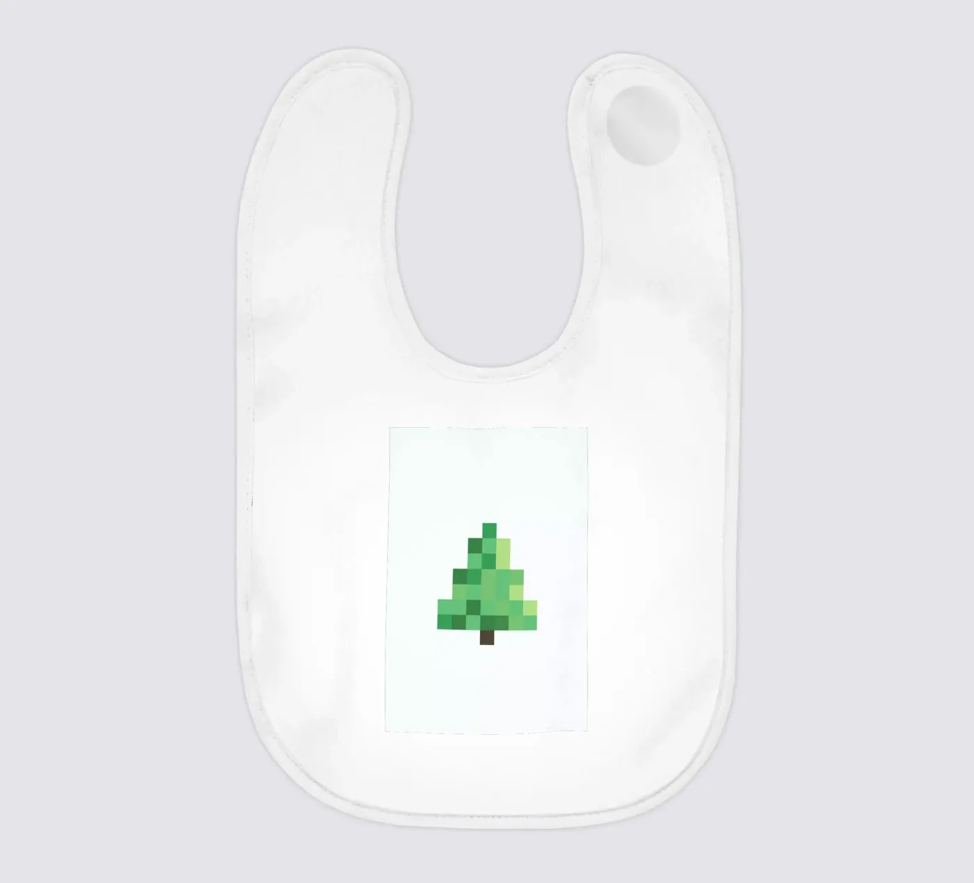 Pixel Tree baby slabbetje van Studio One