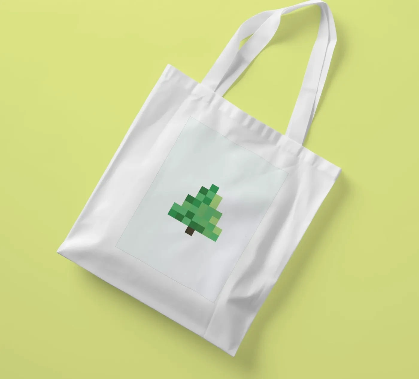 Pixel Tree tote bag by Studio One