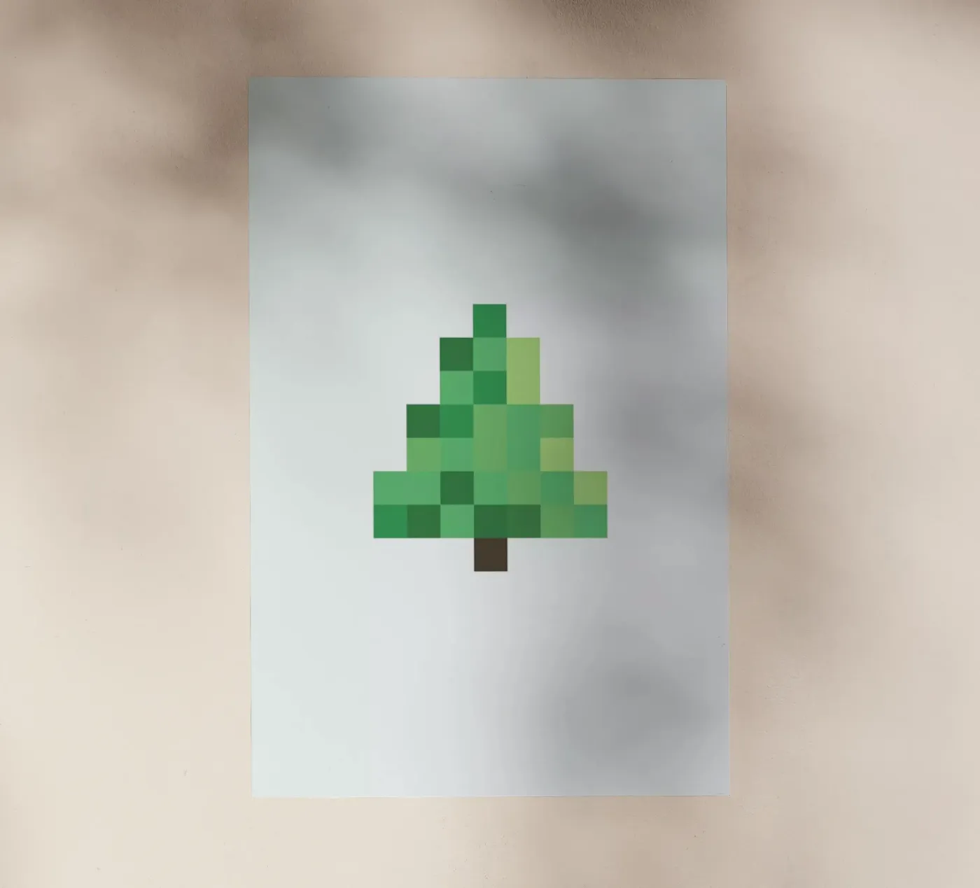 Pixel Tree backlit film by Studio One