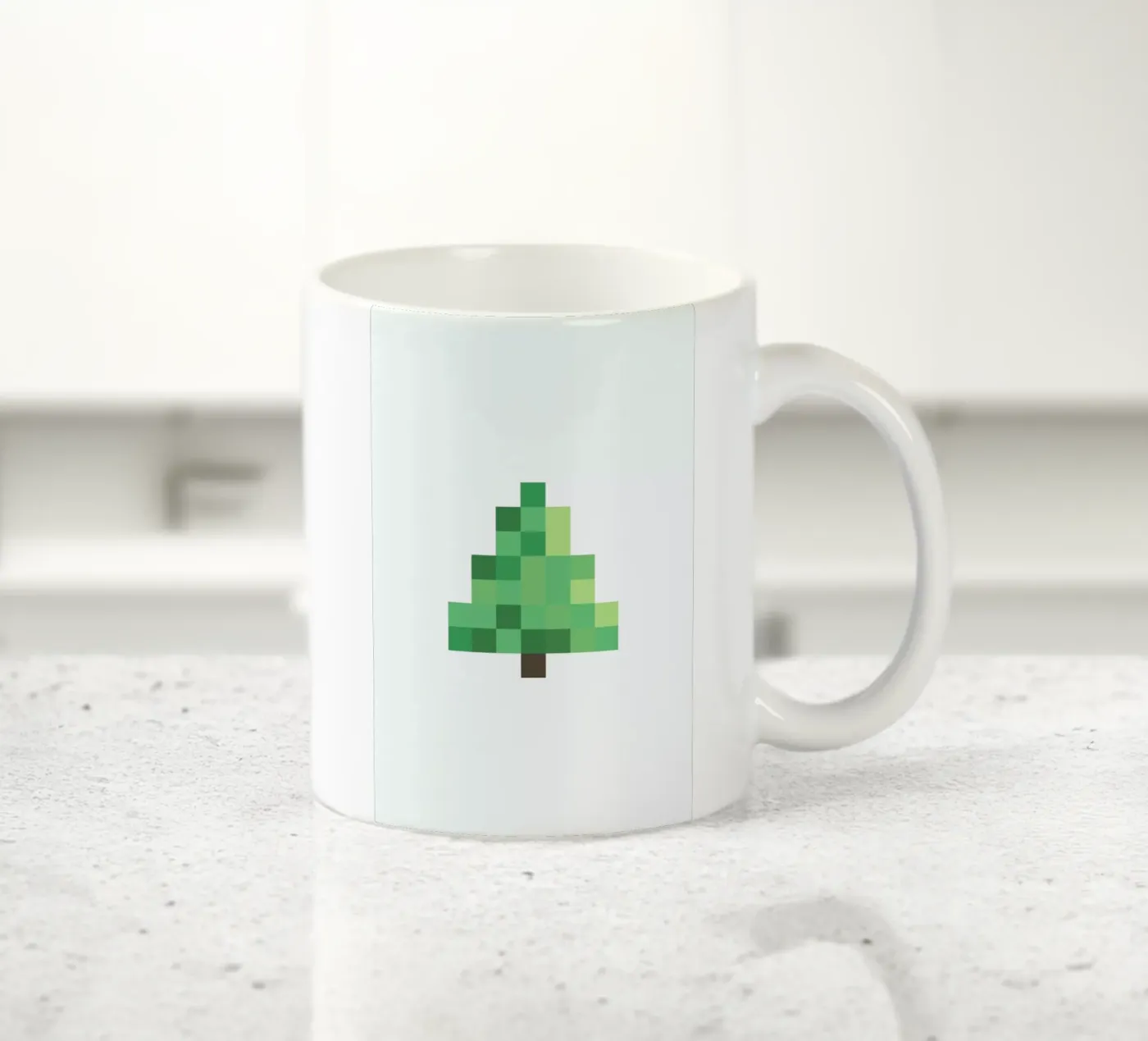Pixel Tree ceramic mug by Studio One