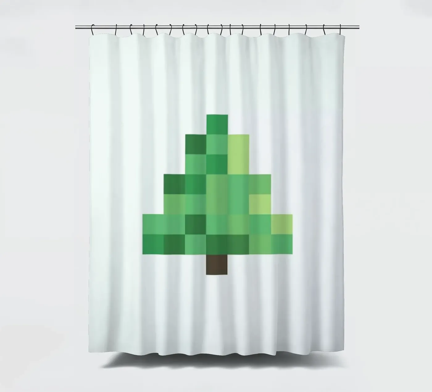 Pixel Tree Duschvorhang von Studio One