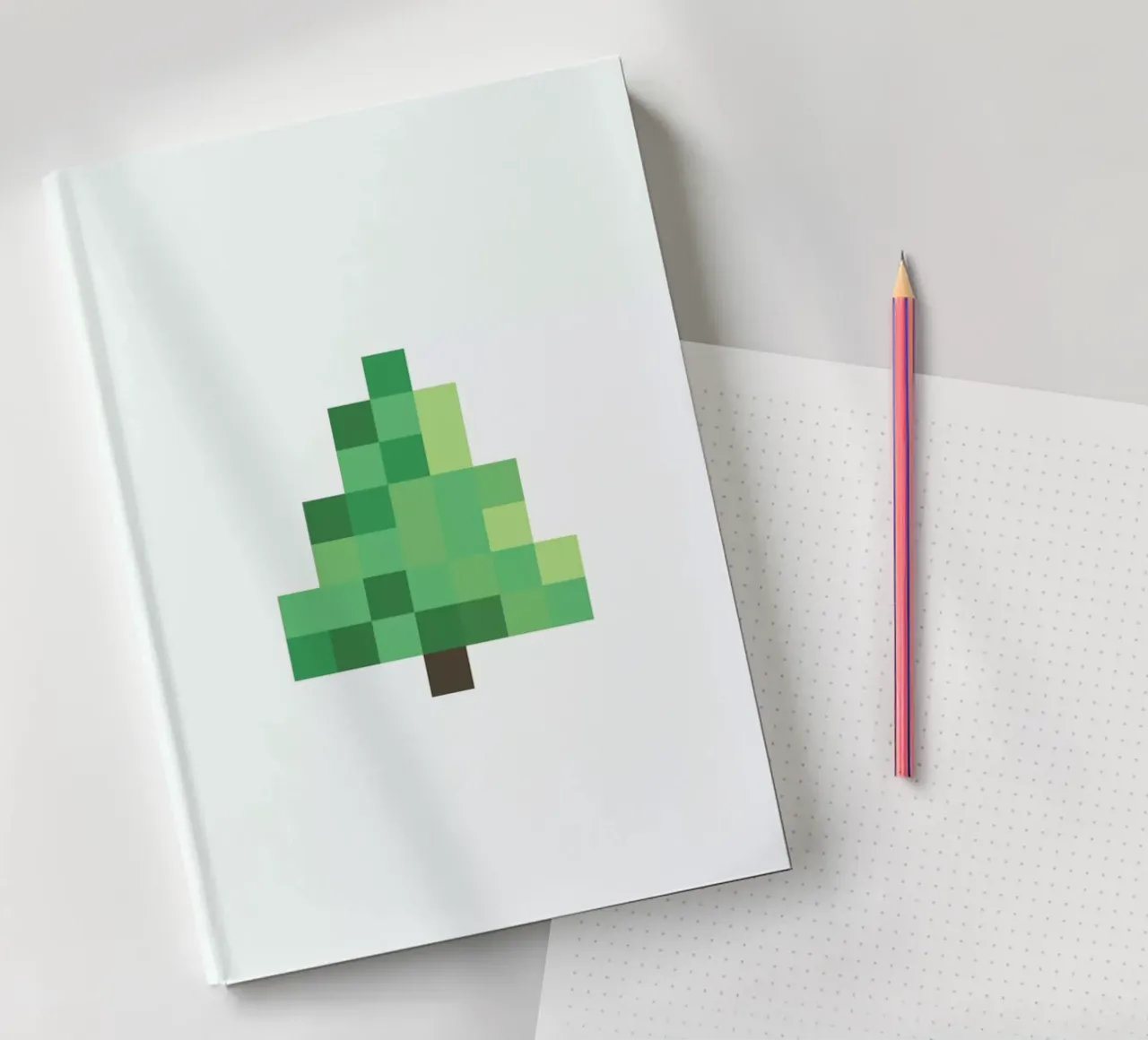 Pixel Tree notebook by Studio One