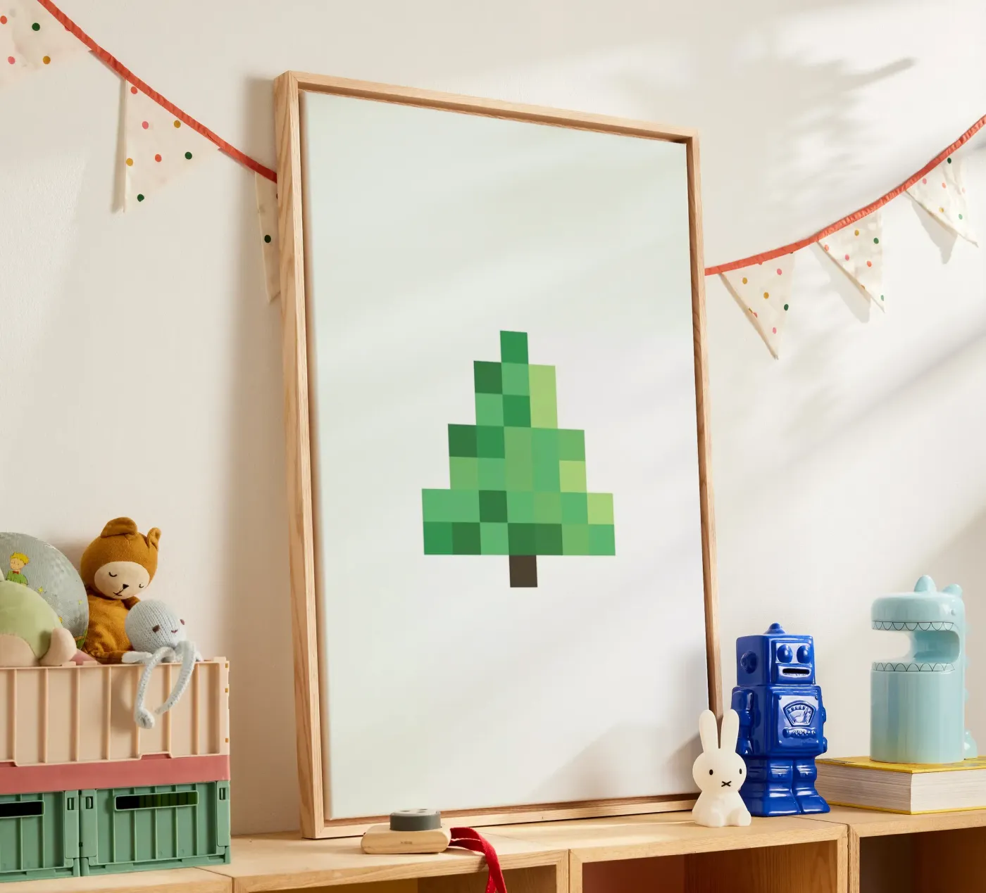 Pixel Tree canvas by Studio One