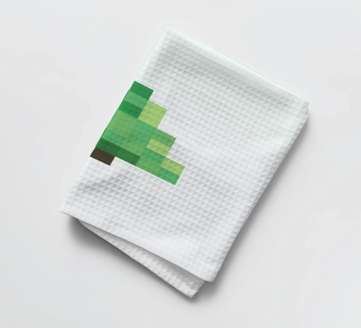 Pixel Tree tea towel by Studio One