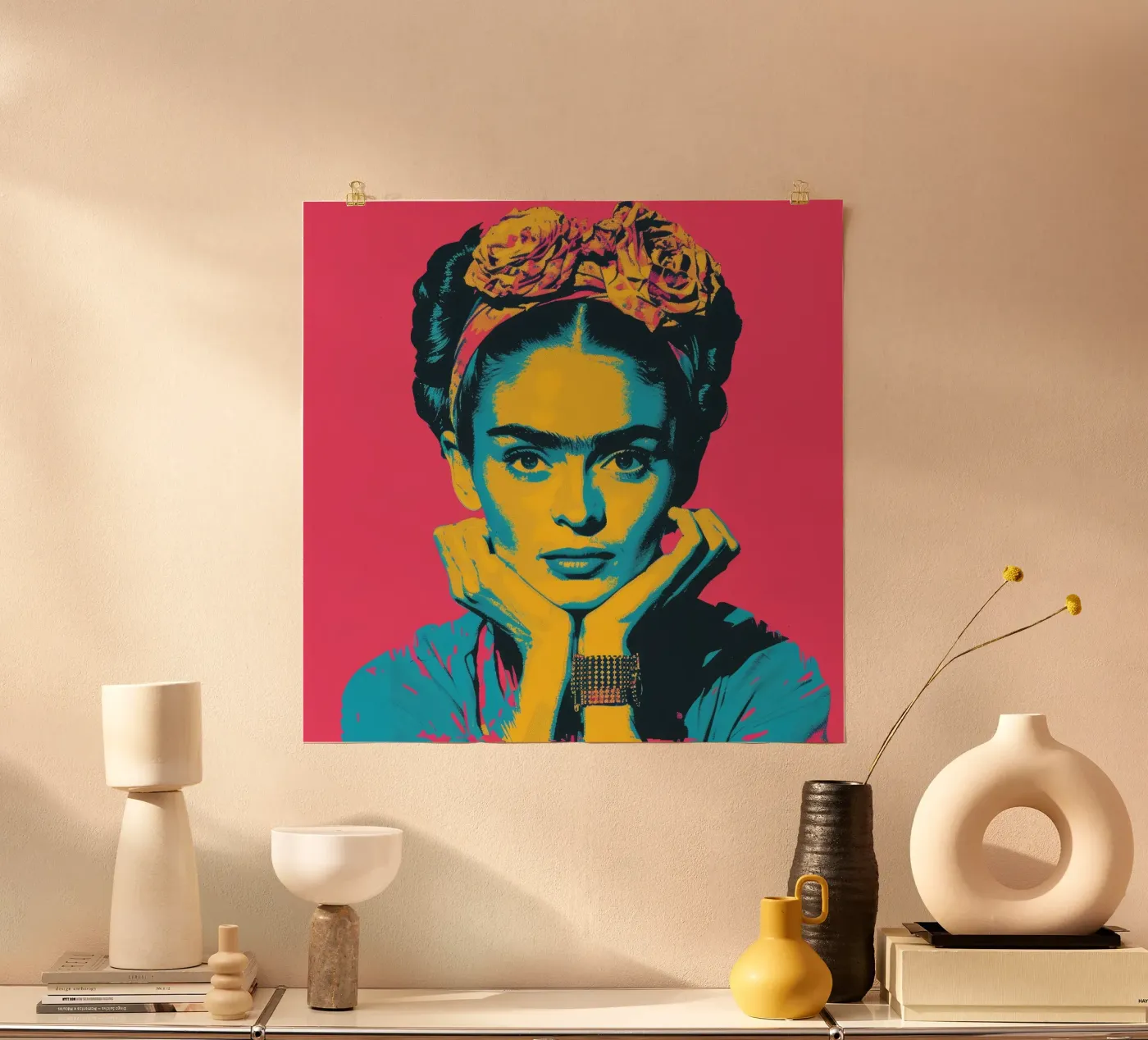 Frida Pop poster da Folk & Bloom
