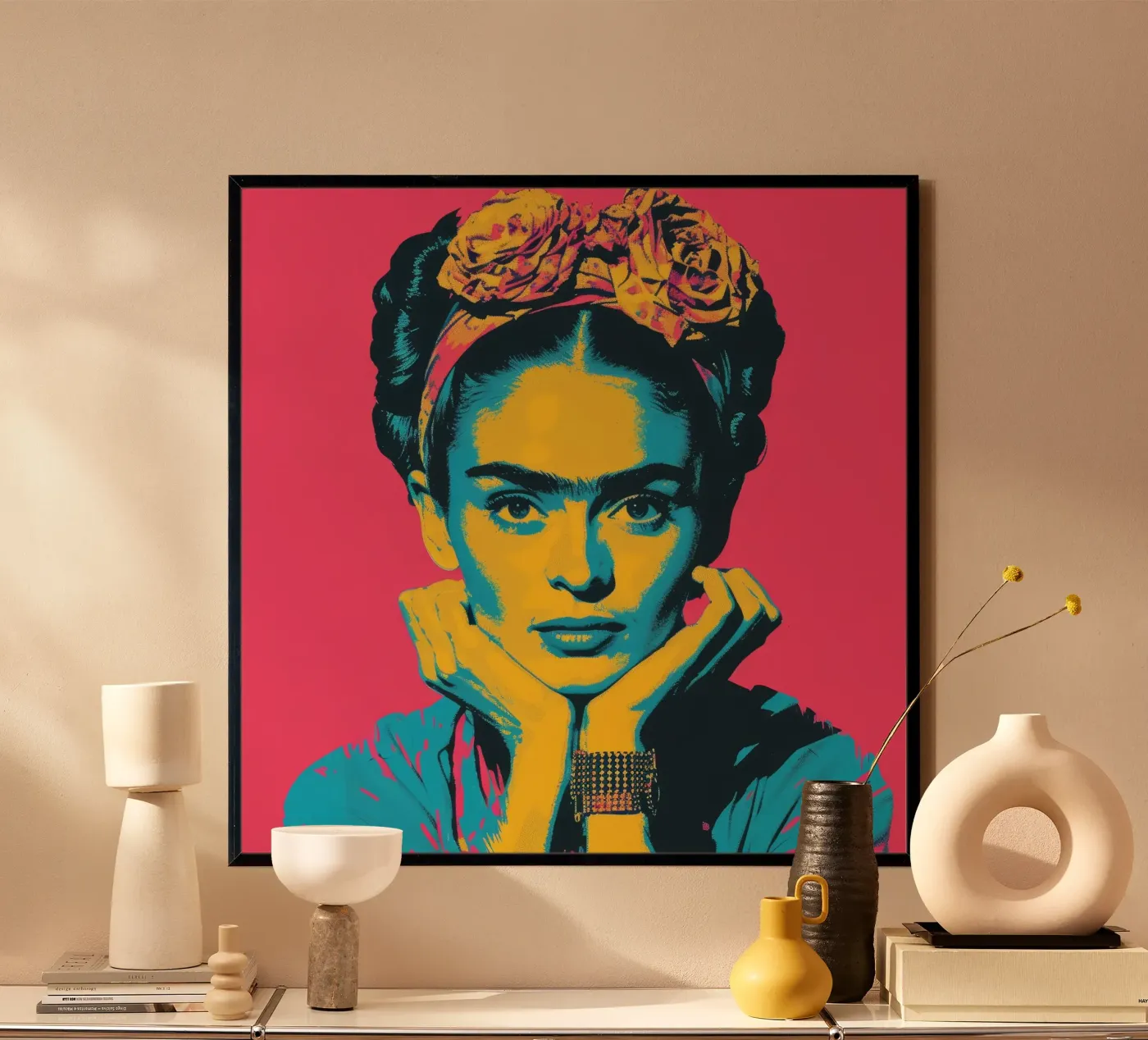Frida Pop poster da Folk & Bloom