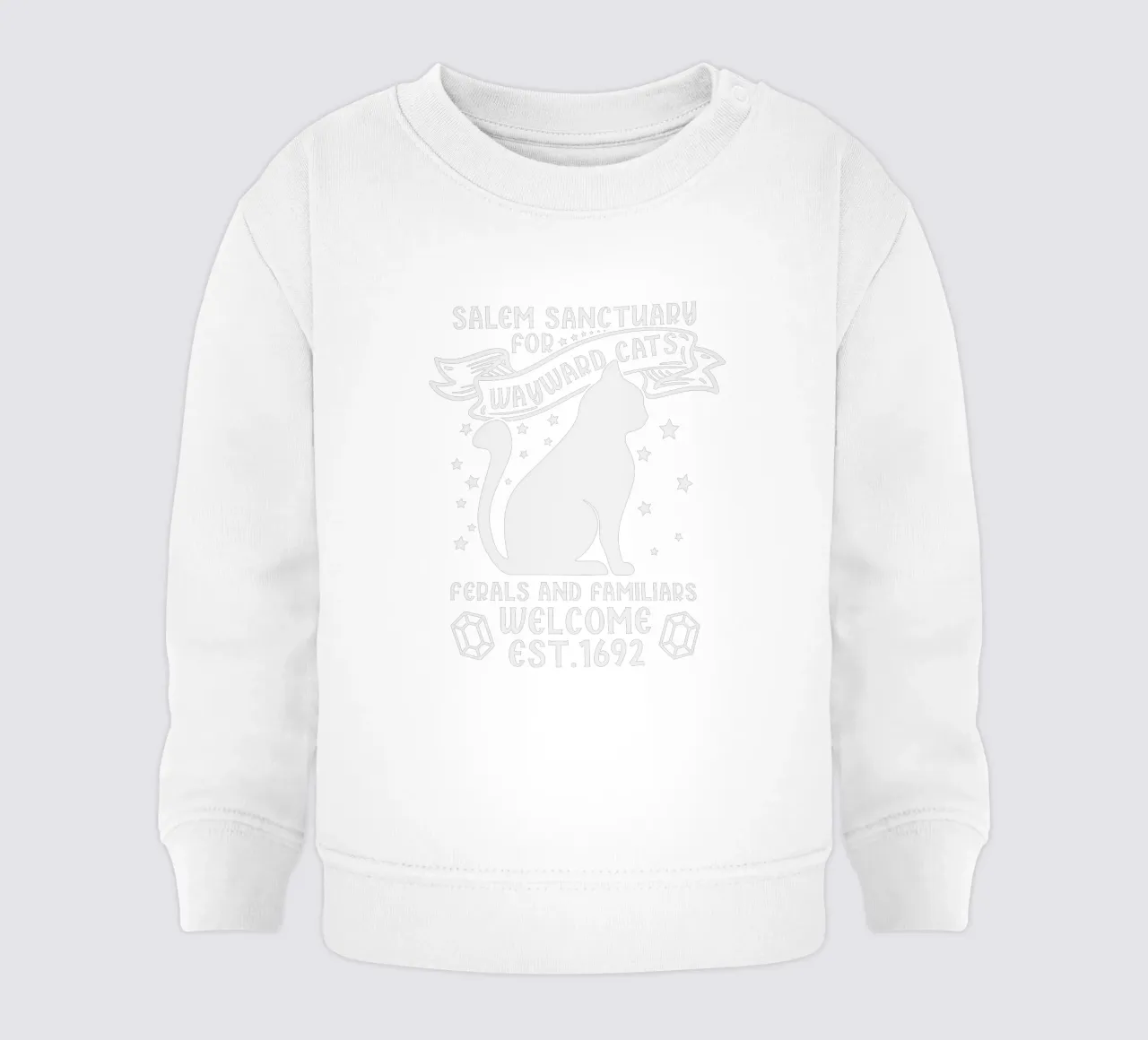 Welcome Est. 1692 felpa neonato da edsonramosart