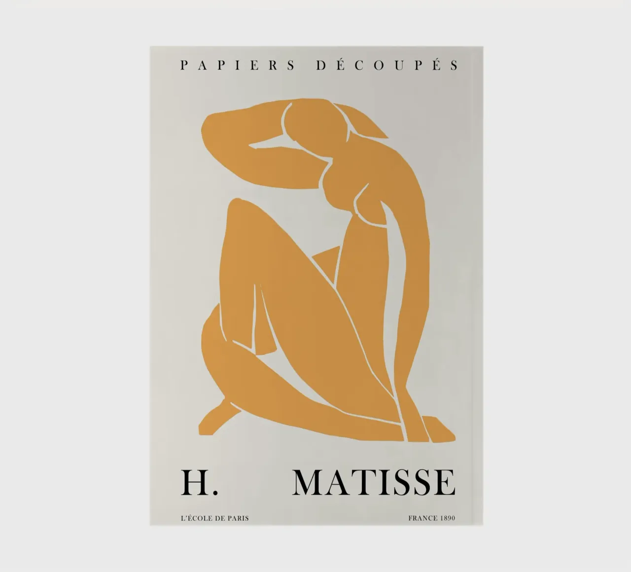 Matisse Figurine - Classical art form notebook by Whole©