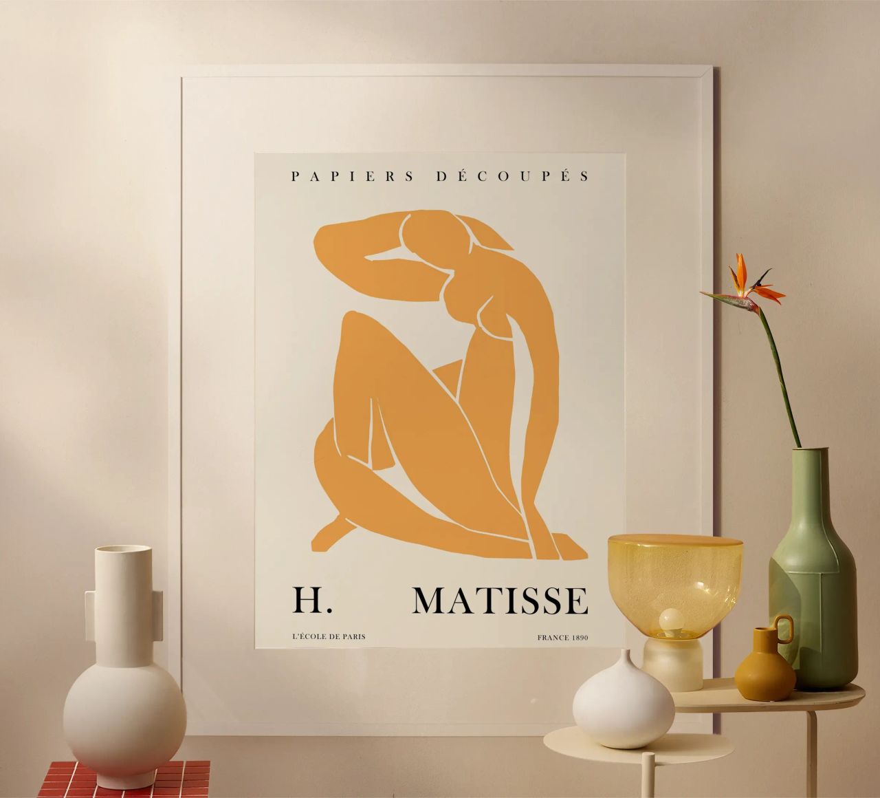 Matisse Figurine – Klassische Kunstform Poster von Whole©