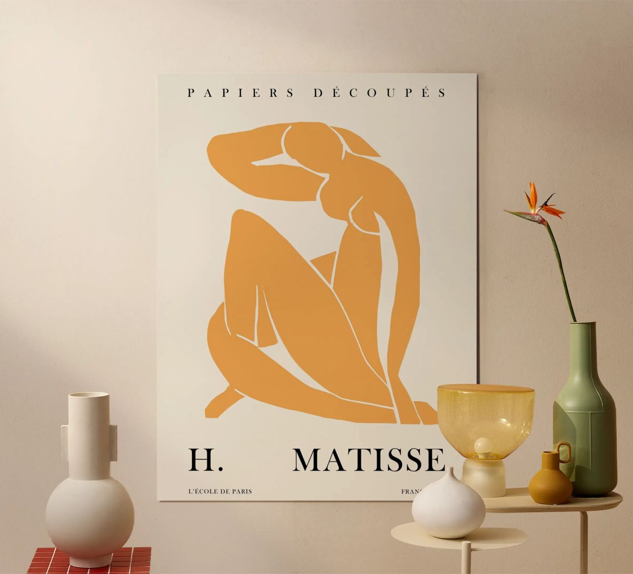 Matisse Figurine – Klassische Kunstform Poster von Whole©