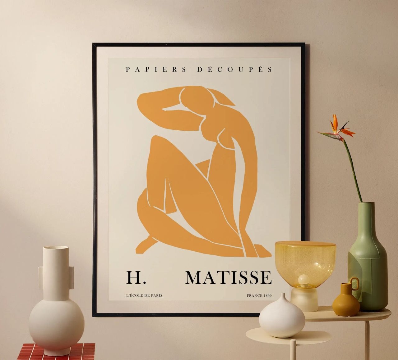 Matisse Figurine – Klassische Kunstform Poster von Whole©