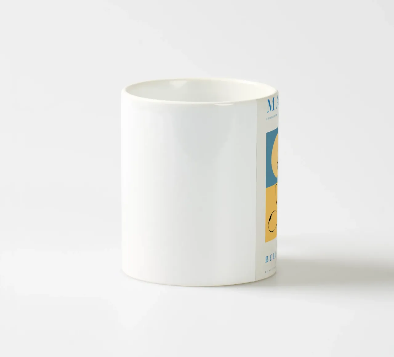 Opera d'arte botanica - ispirata a Matisse tazza in ceramica da Whole©
