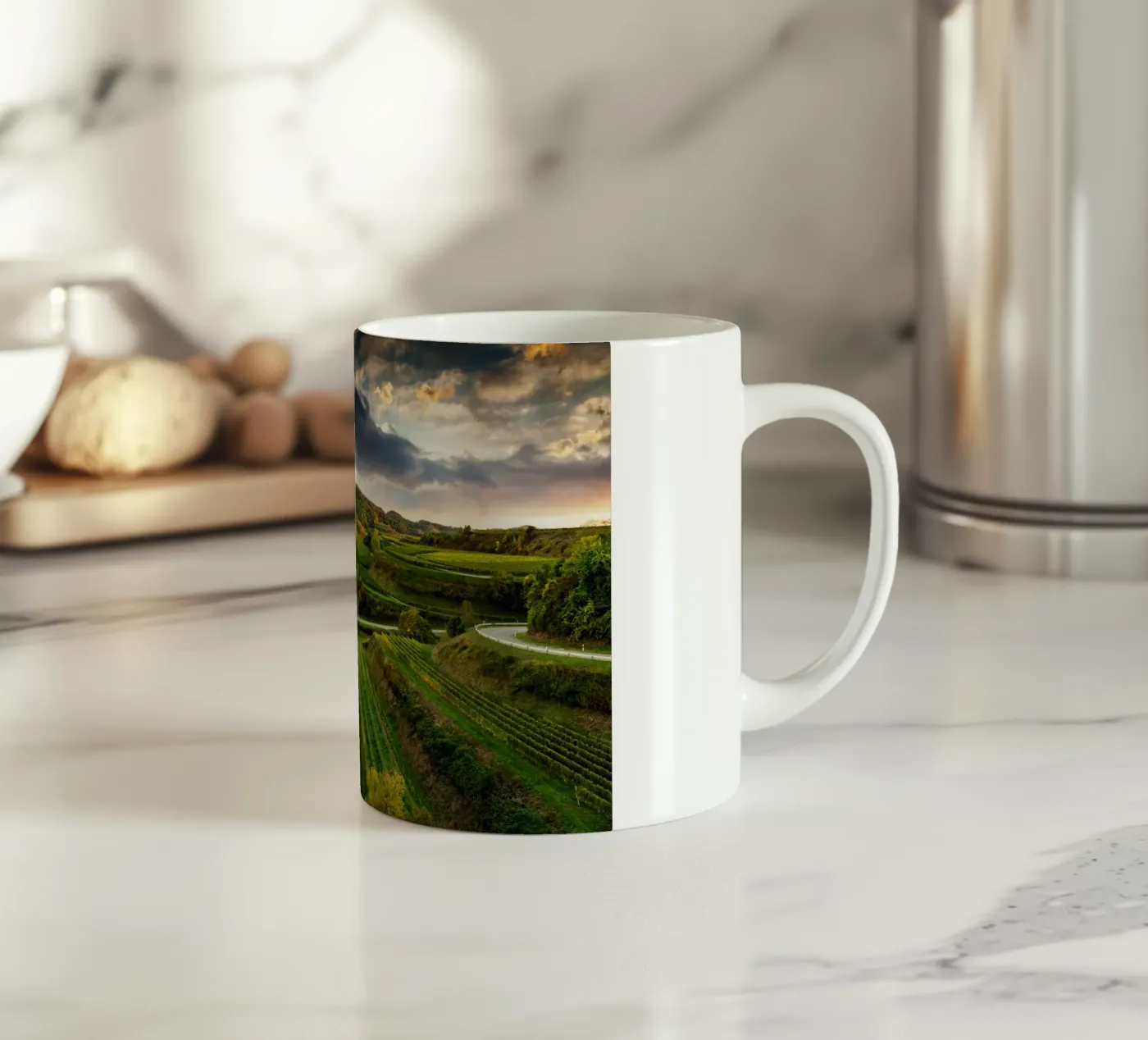 Texaspass ceramic mug by Juergen Wiesler