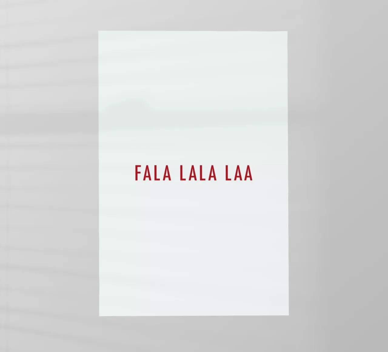 Fala Lala Laa pellicola backlit da Studio One