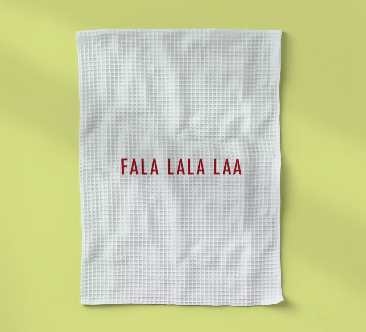 Fala Lala Laa tea towel by Studio One