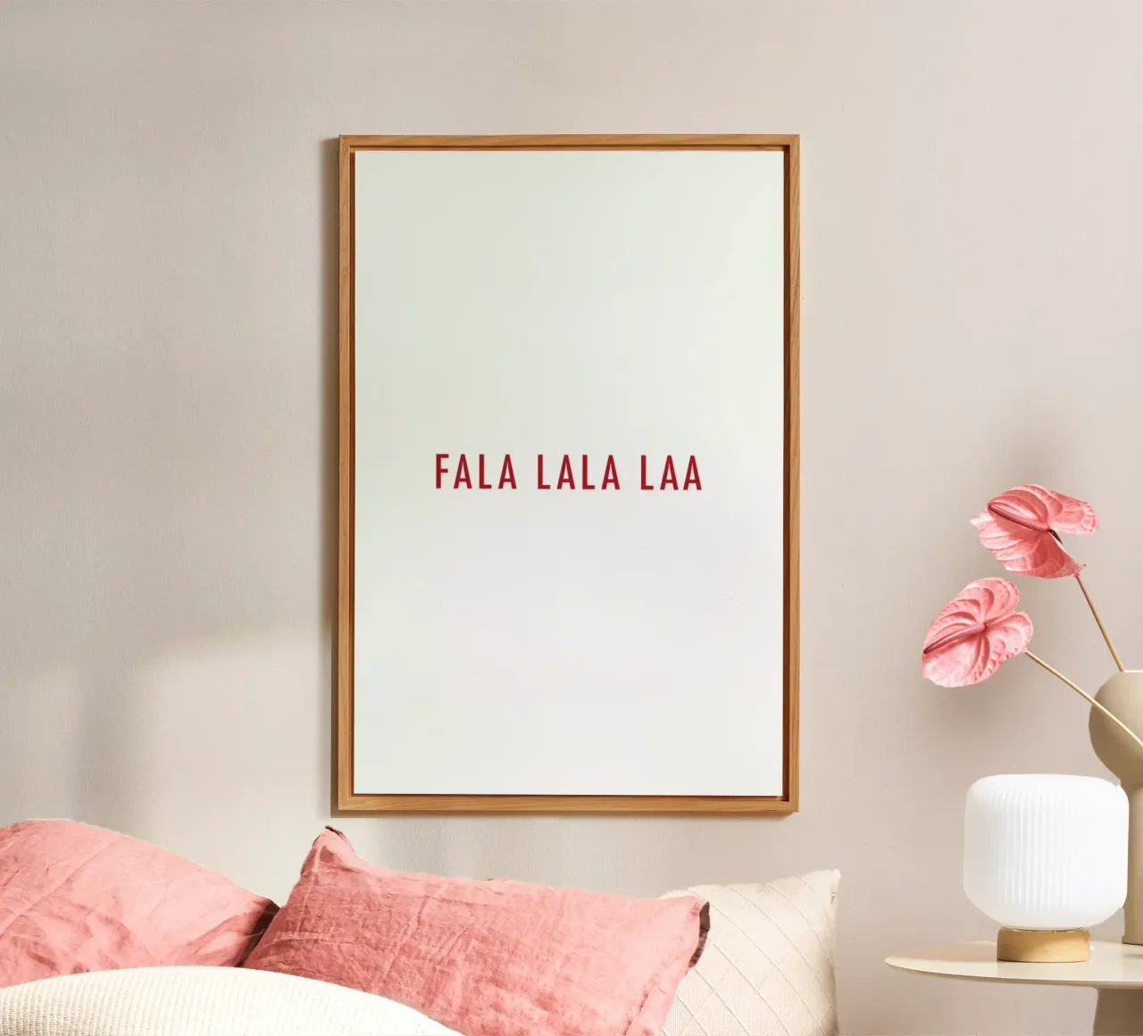 Fala Lala Laa alu-dibond by Studio One
