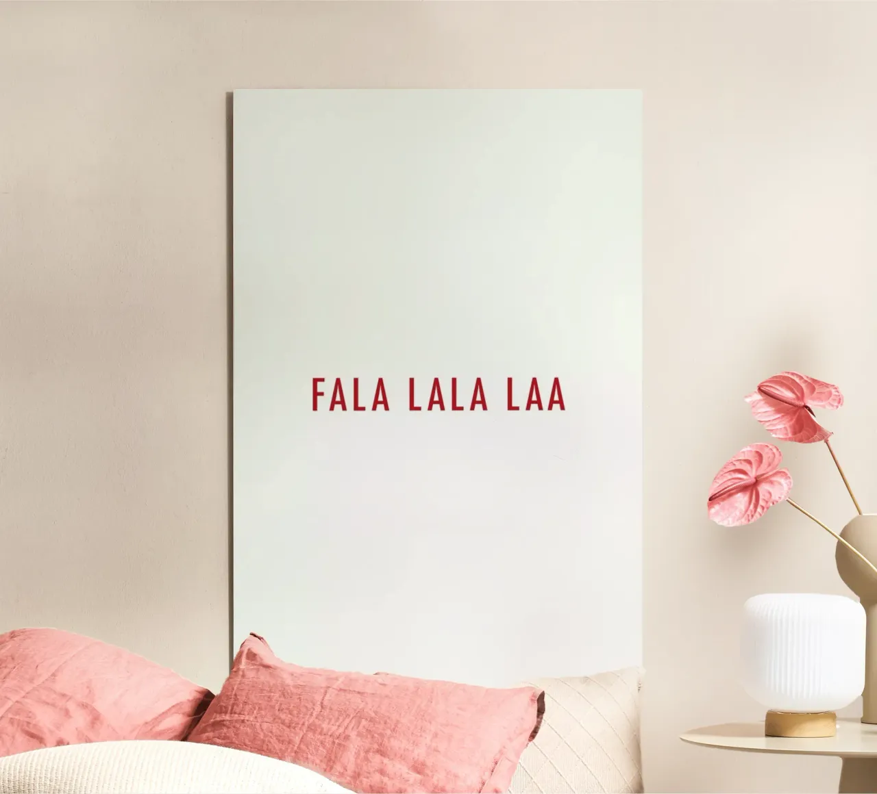 Fala Lala Laa alu-dibond by Studio One