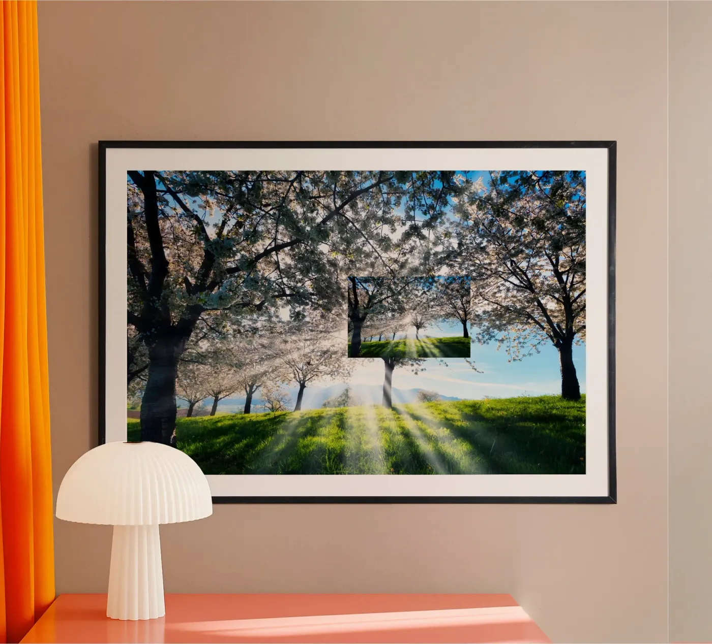 Kirschblüte Poster von Juergen Wiesler