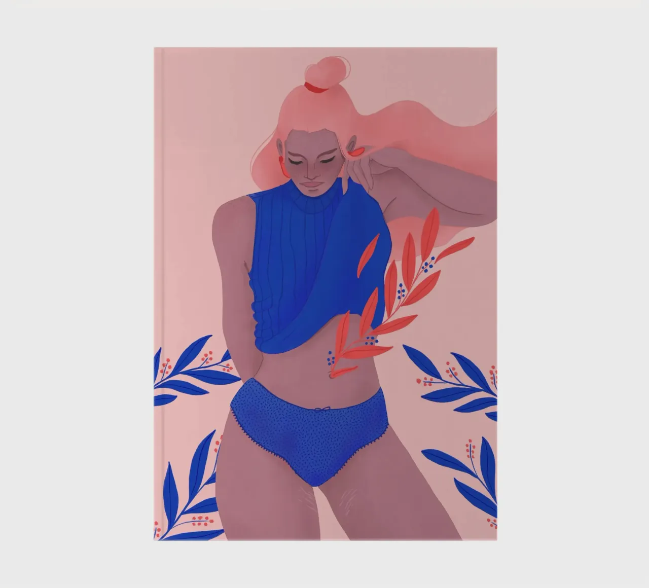 Veronika Grenzebach - I'll stay with the lakes in my mind notebook by The Artcircle