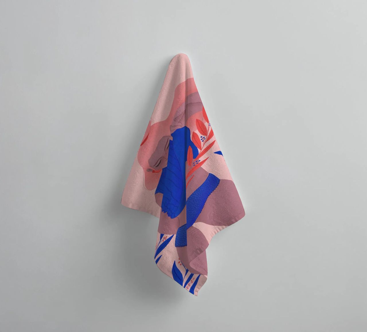 Veronika Grenzebach - Me quedo con los lagos en la mente toalla de baño de The Artcircle