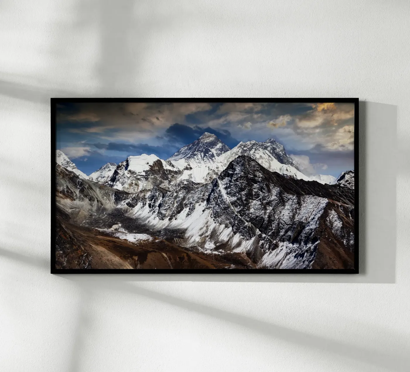 Mount Everest poster by Juergen Wiesler