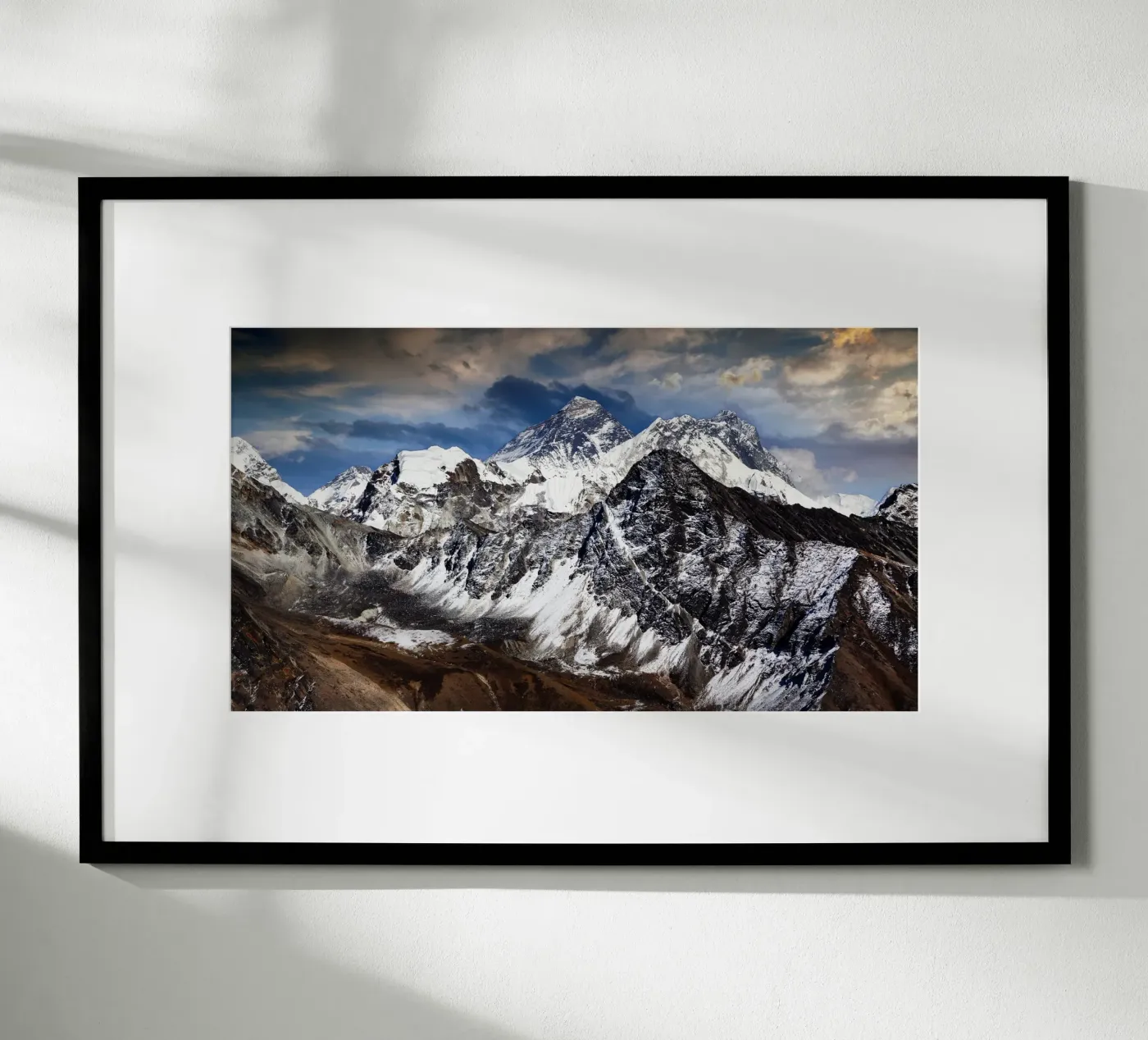 Mount Everest poster by Juergen Wiesler