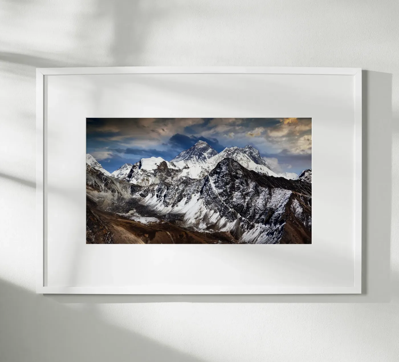 Mount Everest poster by Juergen Wiesler