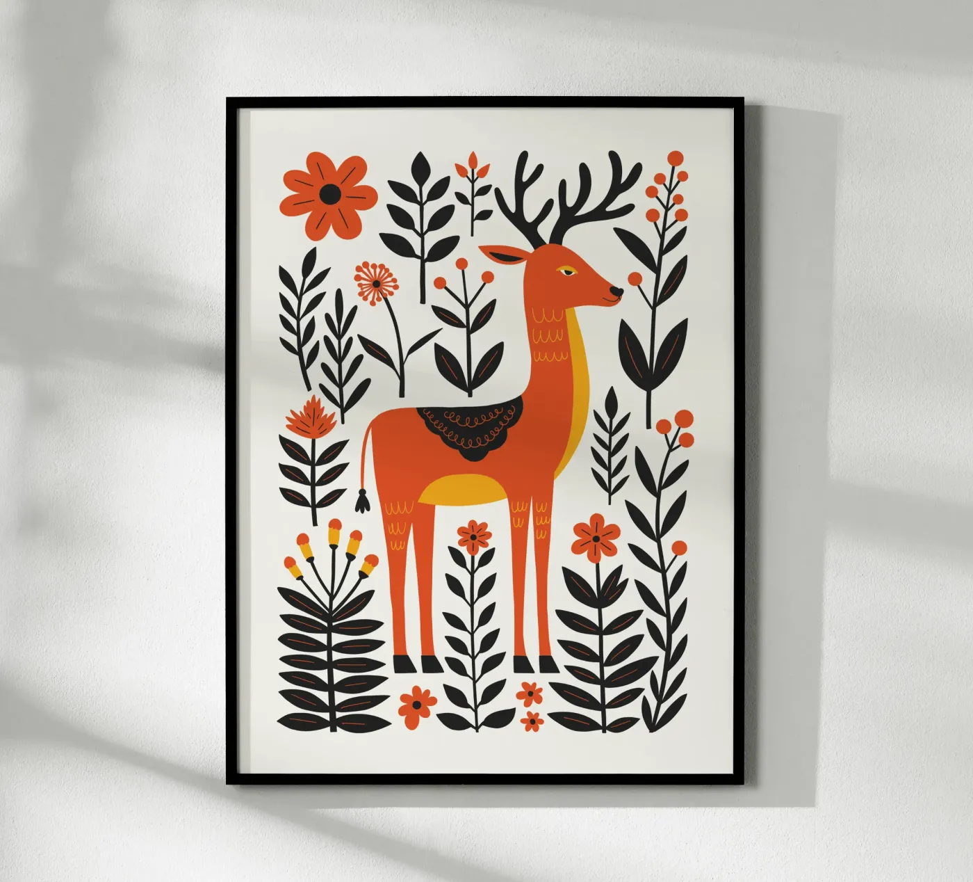 Nella foresta poster da Vector Hugo