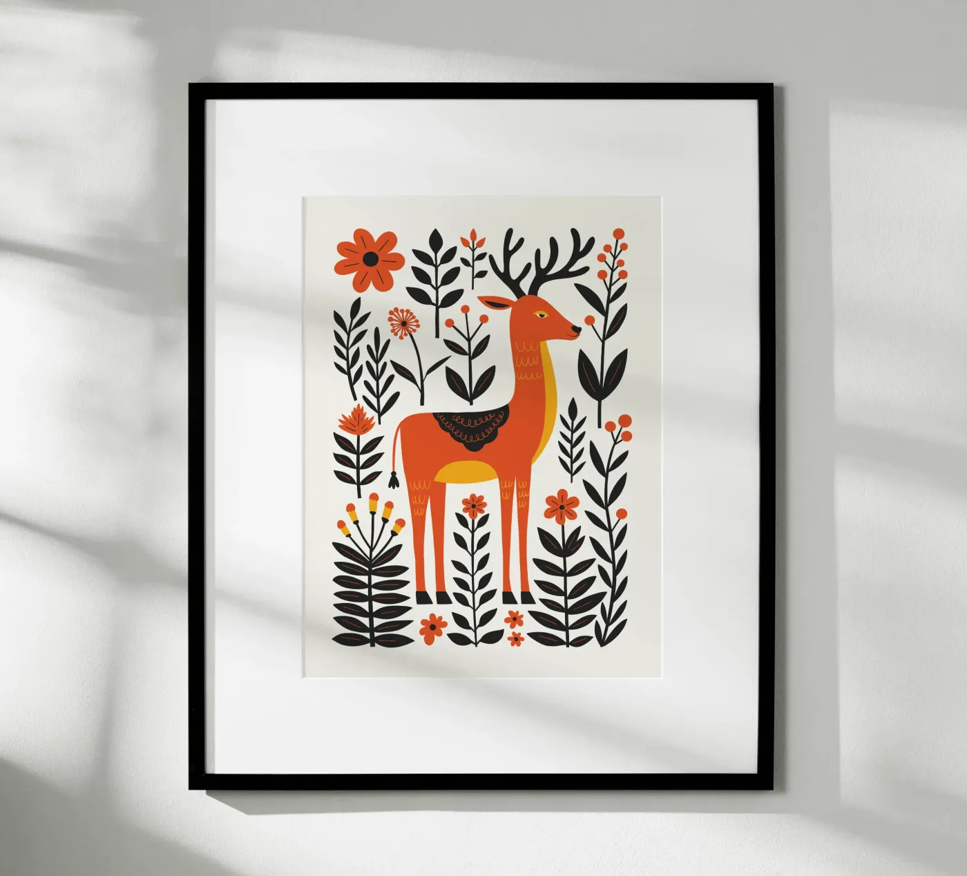 Nella foresta poster da Vector Hugo
