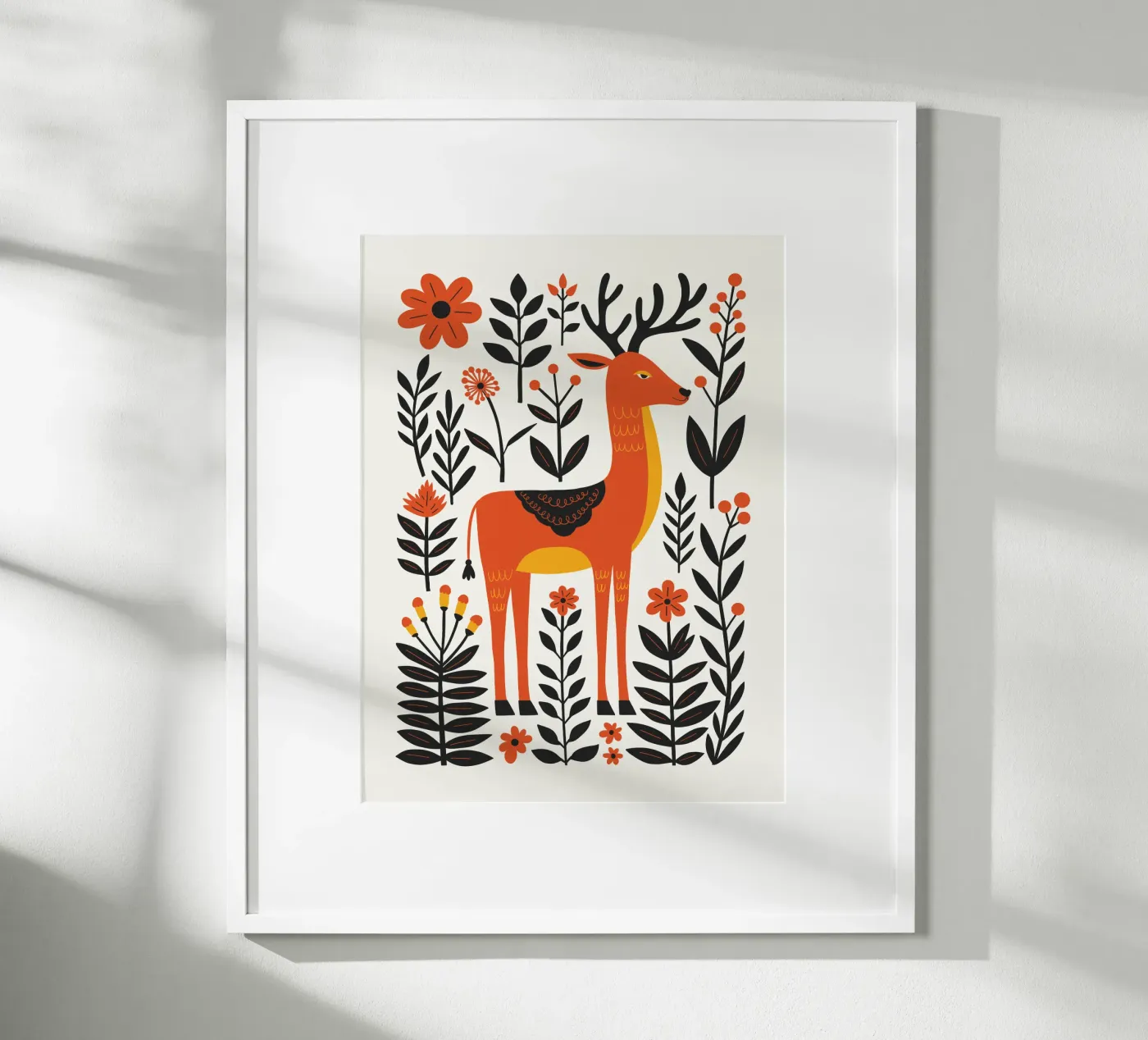 Nella foresta poster da Vector Hugo