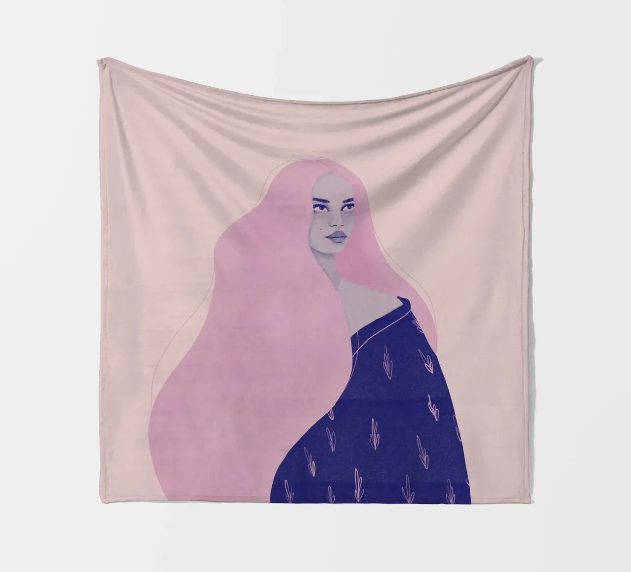 Veronika Grenzebach - Continuare a crescere coperta in pile da The Artcircle