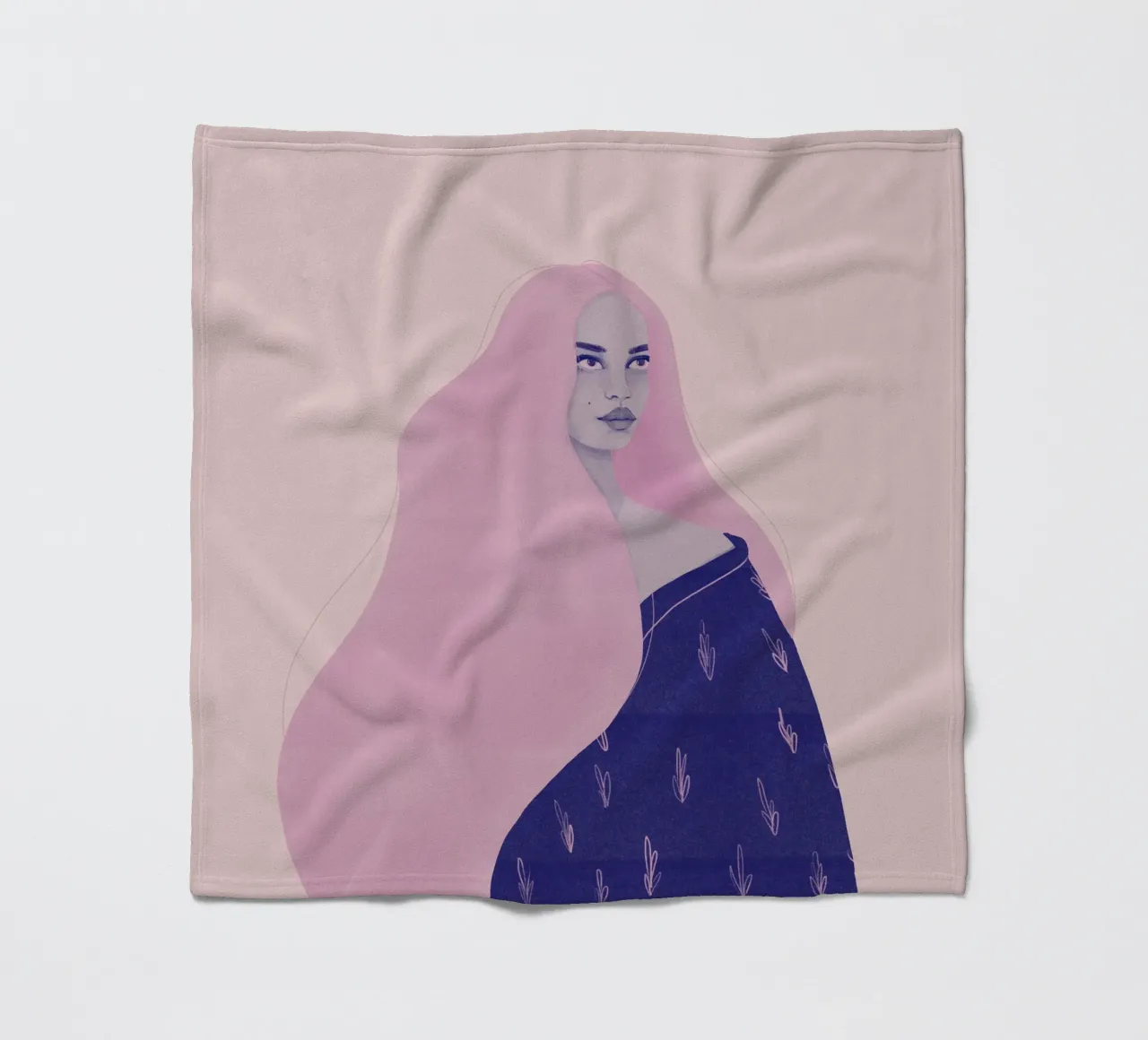 Veronika Grenzebach - Continuare a crescere coperta in pile da The Artcircle