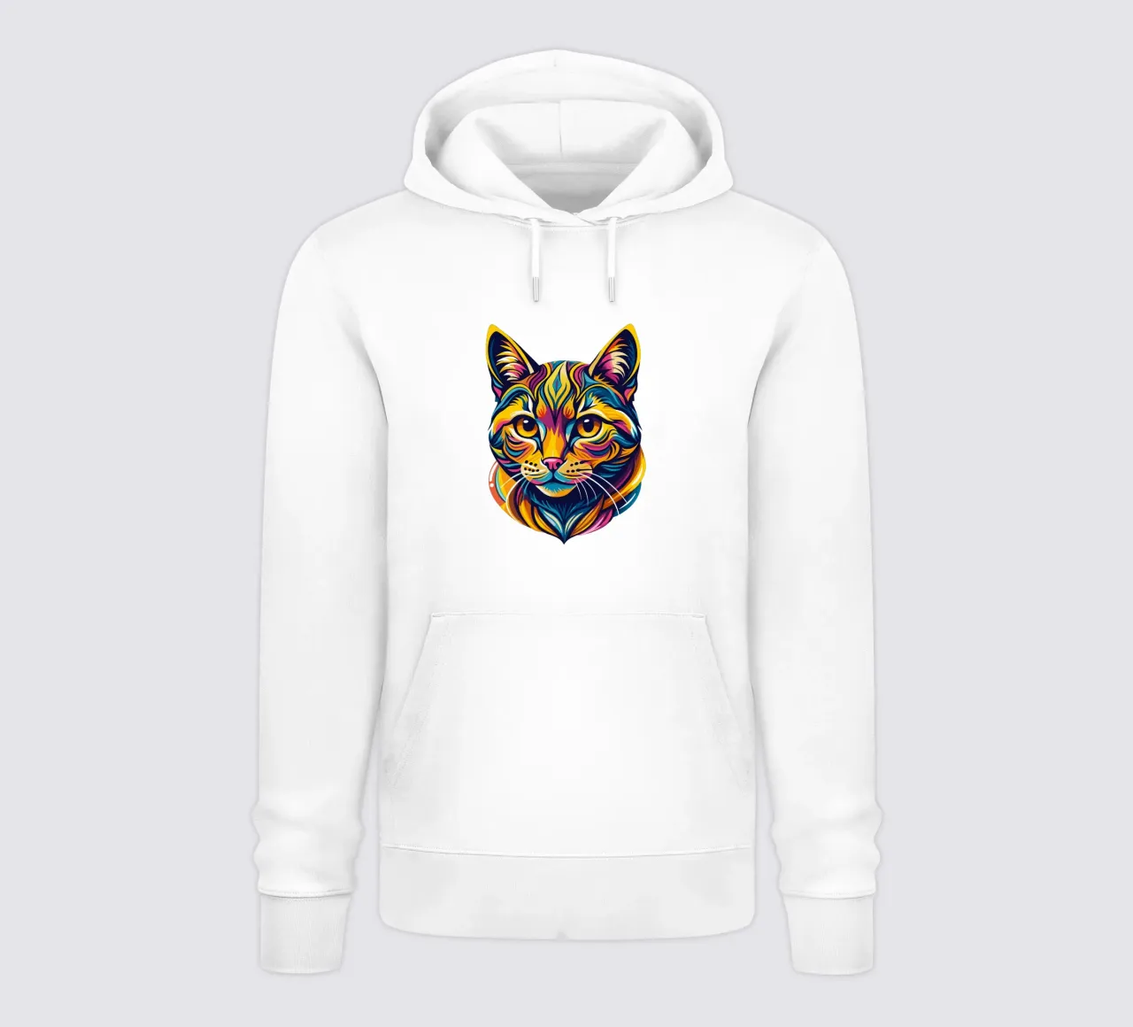 Amanti dei gatti felpa con cappuccio da Artnesia