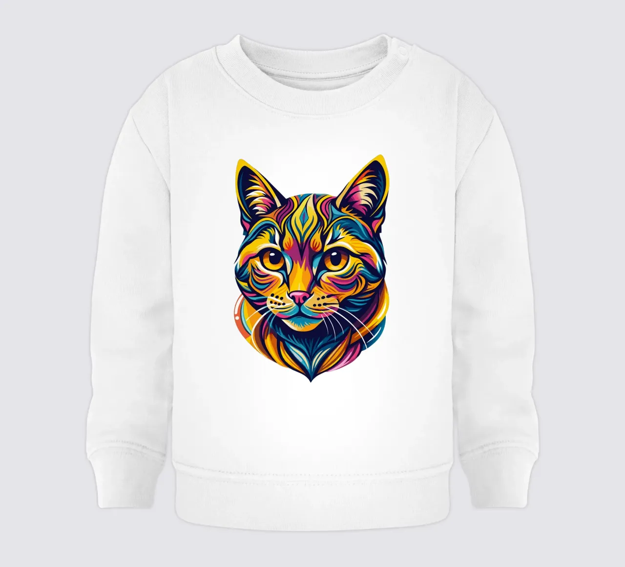 Amanti dei gatti felpa neonato da Artnesia