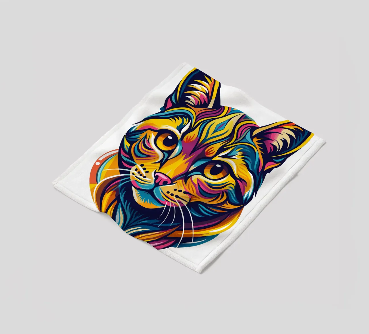 Cat Lovers Fleecedecke von Artnesia