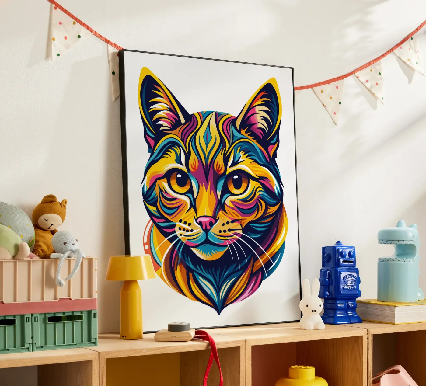 Amanti dei gatti alluminio dibond da Artnesia