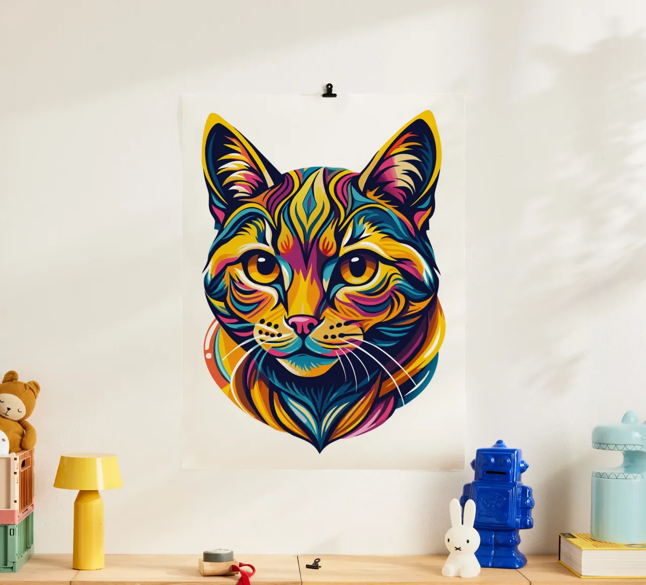 Amanti dei gatti poster da Artnesia