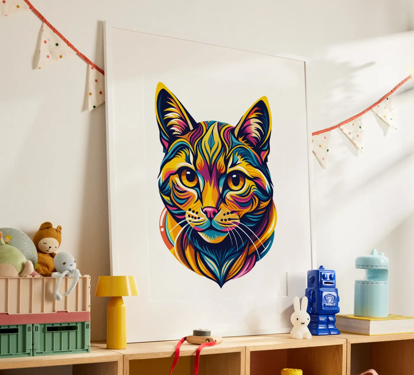 Cat Lovers poster by Artnesia