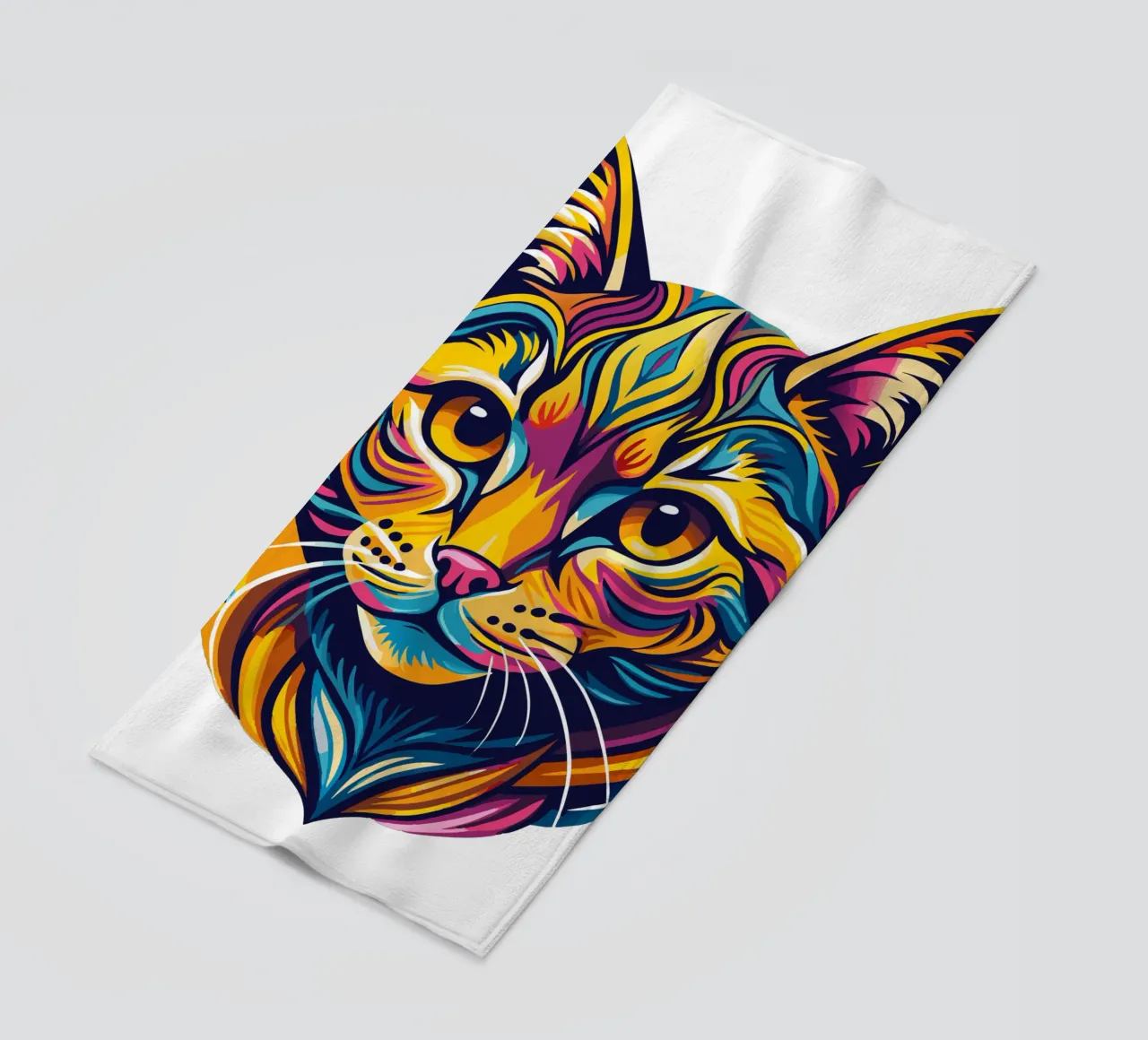 Amanti dei gatti telo mare da Artnesia