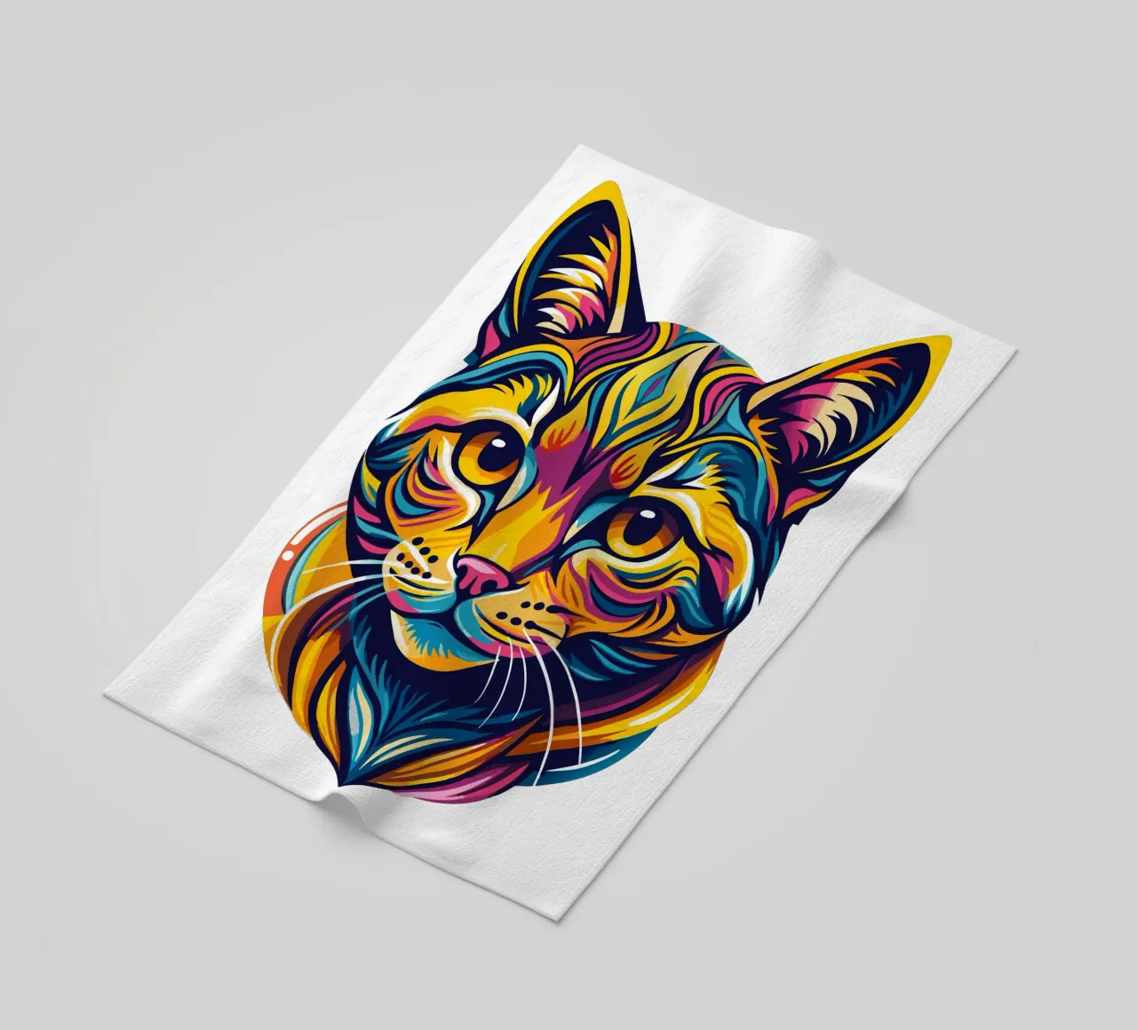 Amanti dei gatti telo mare da Artnesia