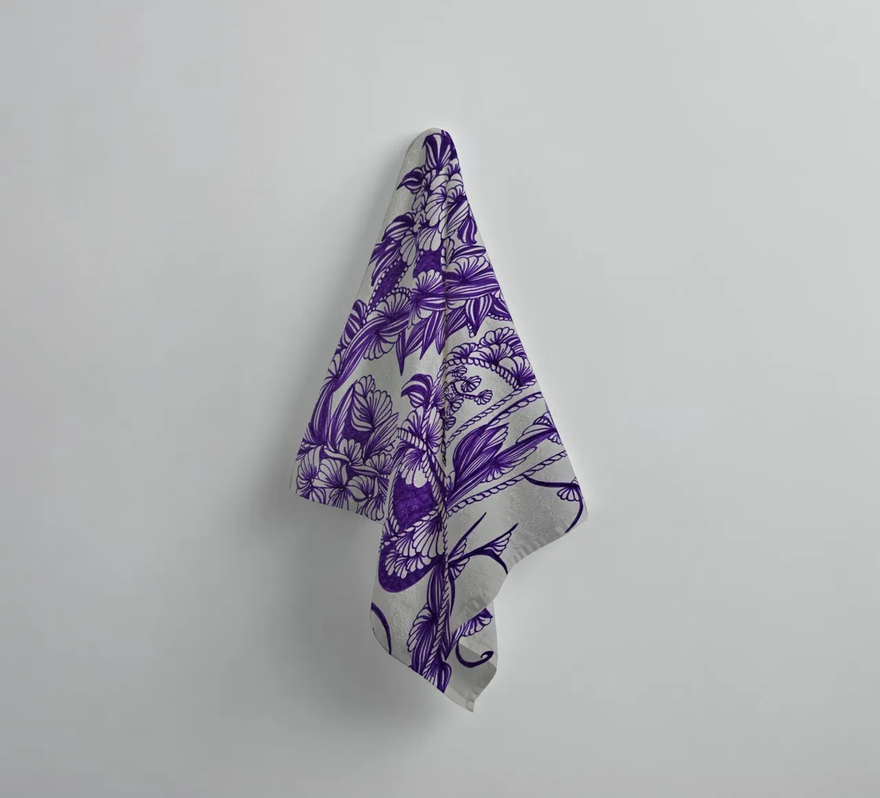 Flower of light towel by L'Atelier des merveilles