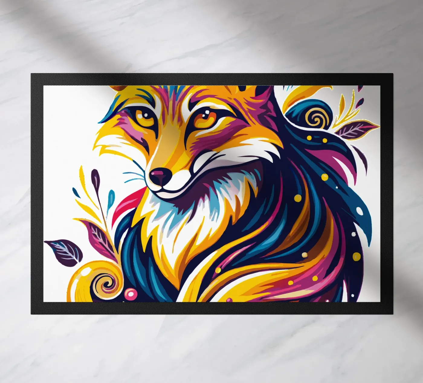 Radiant Fox Whimsy paillasson de Artnesia