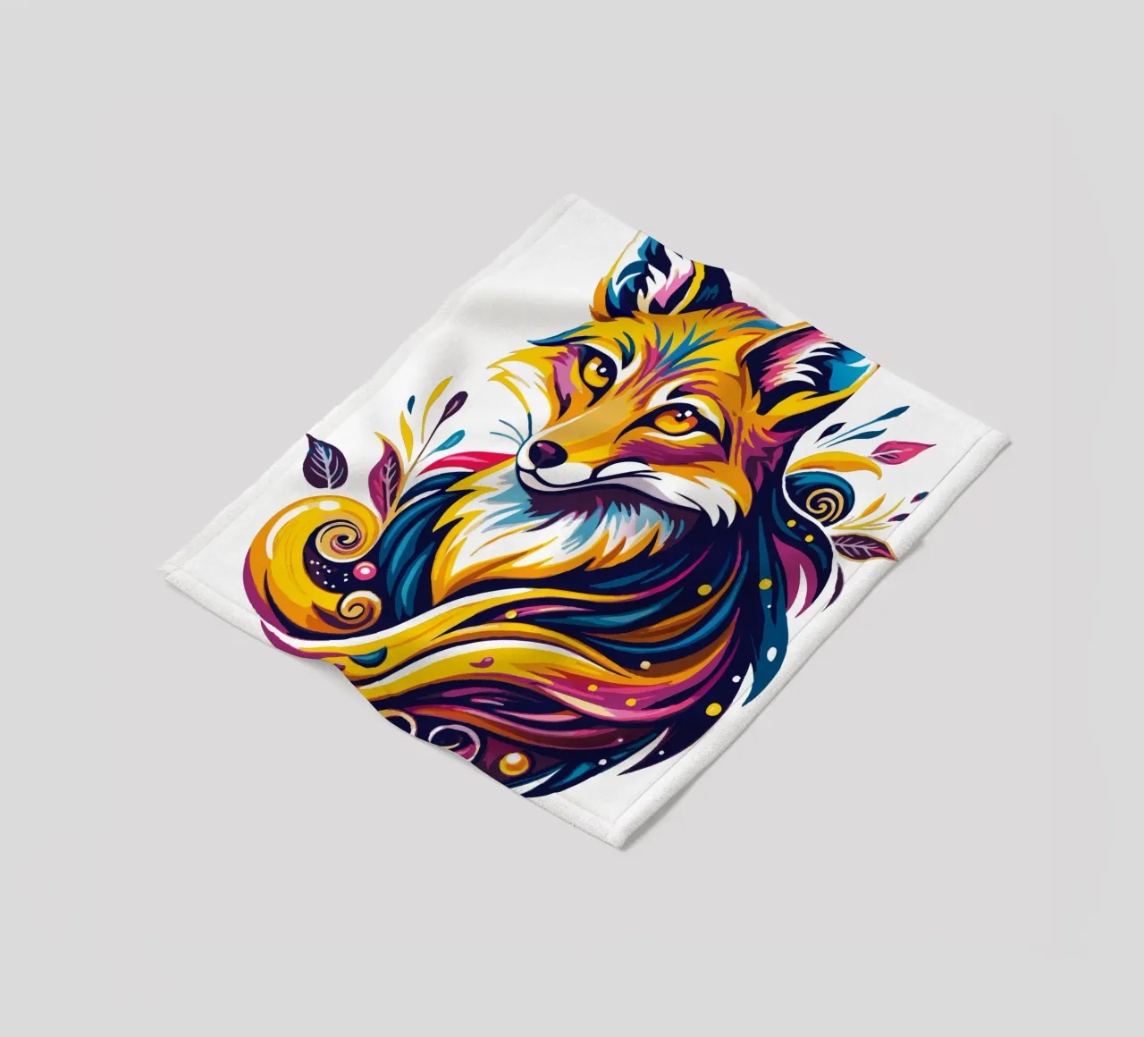 Strahlender Fuchs Whimsy Fleecedecke von Artnesia