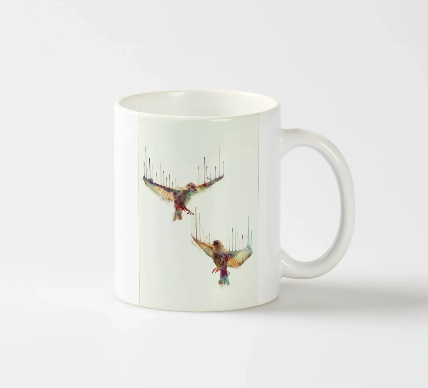Awake ceramic mug by Amy Hamilton